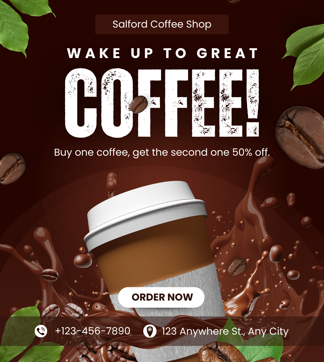 Social Media Management - Coffee Branding